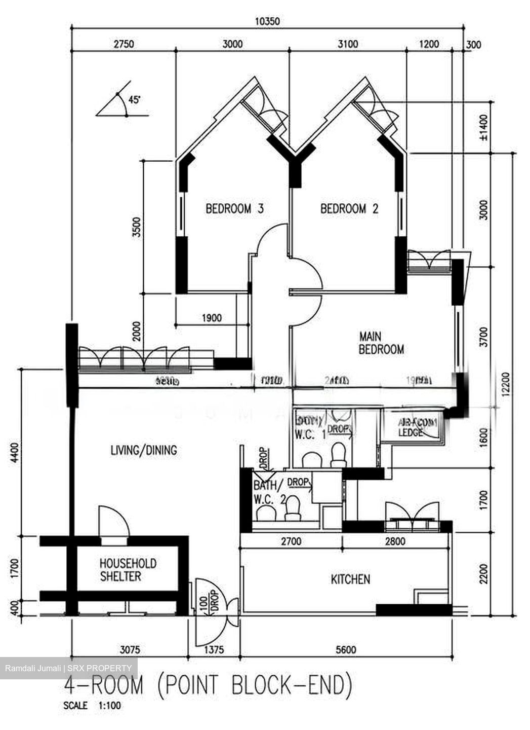 Blk 395 Goodview Gardens (Bukit Batok), HDB 4 Rooms #570587751
